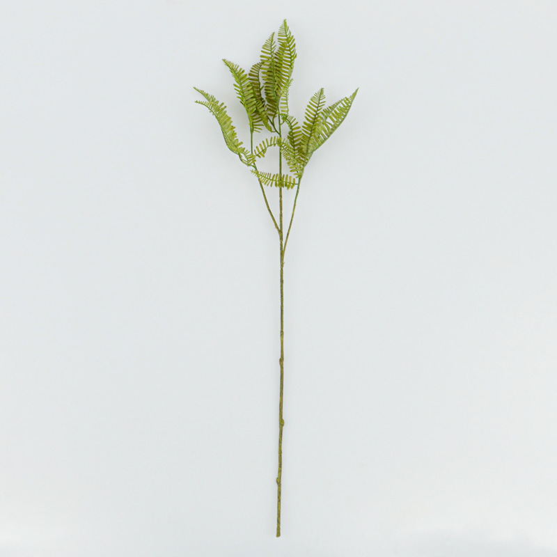 Tige de fougère verte artificielle 