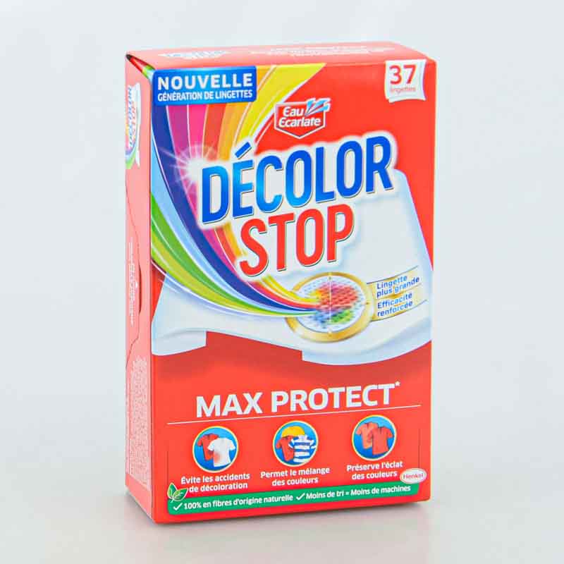 Lingettes anti-décoloration 'DECOLOR STOP'