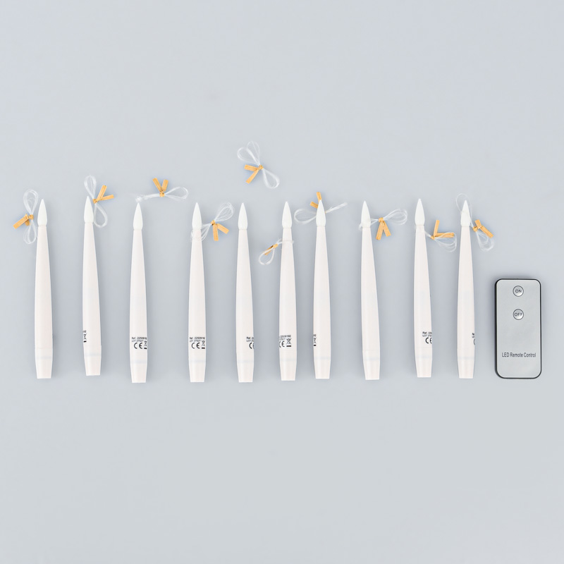 10 bougies pour sapin lumineux