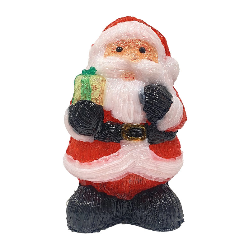 Père Noël lumineux à poser