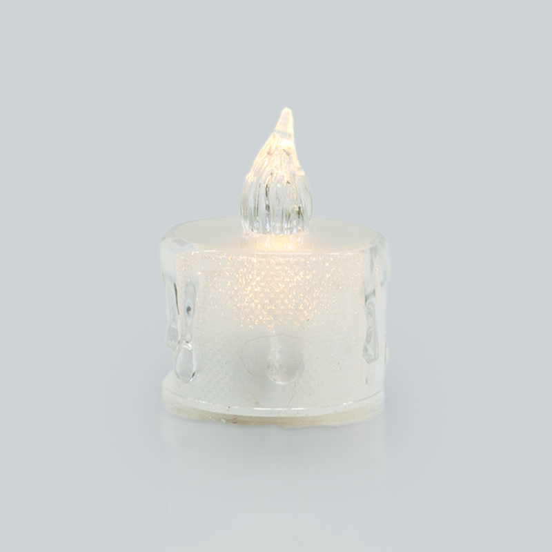 Bougie led transparente 