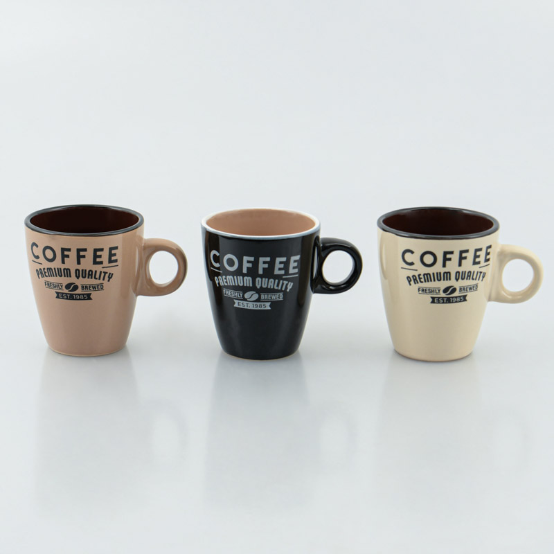 Mini mug 'coffee premium' en grès
