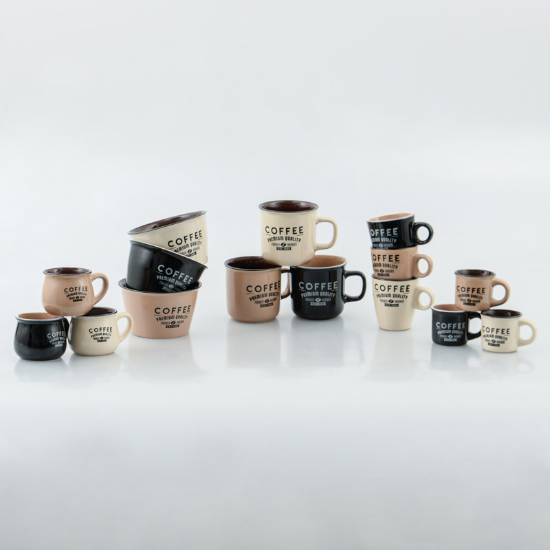 Mini mug 'coffee premium' en grès