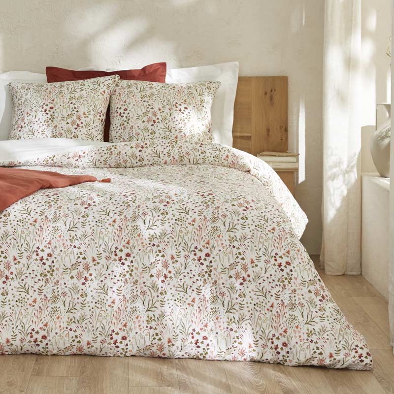 Parure de lit 'Celia' en gaze de coton 