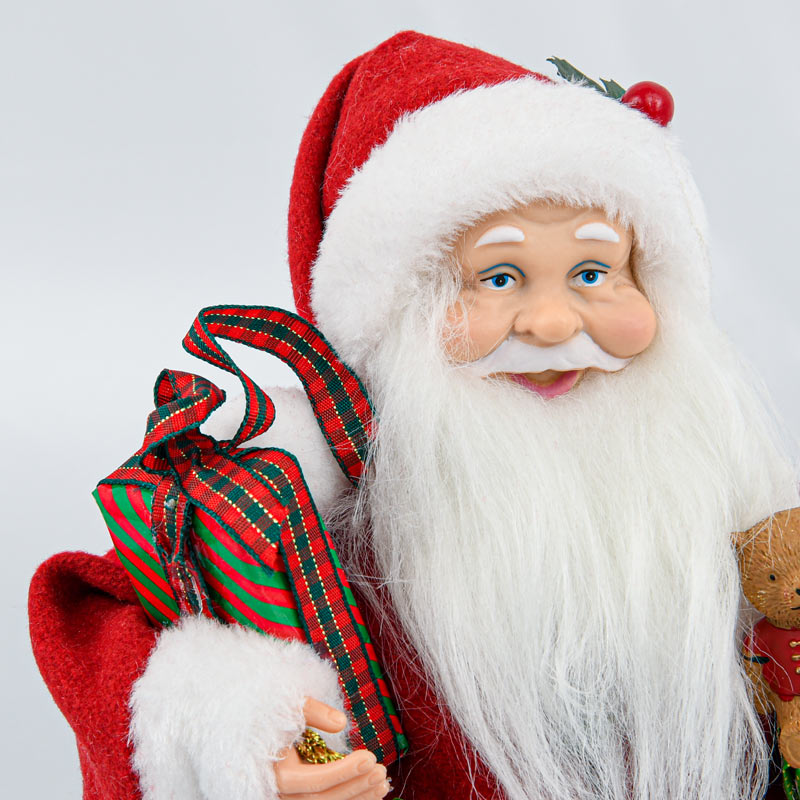 Père Noël avec cadeaux 