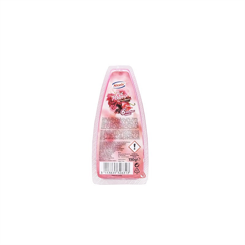 Gel désodorisant rose