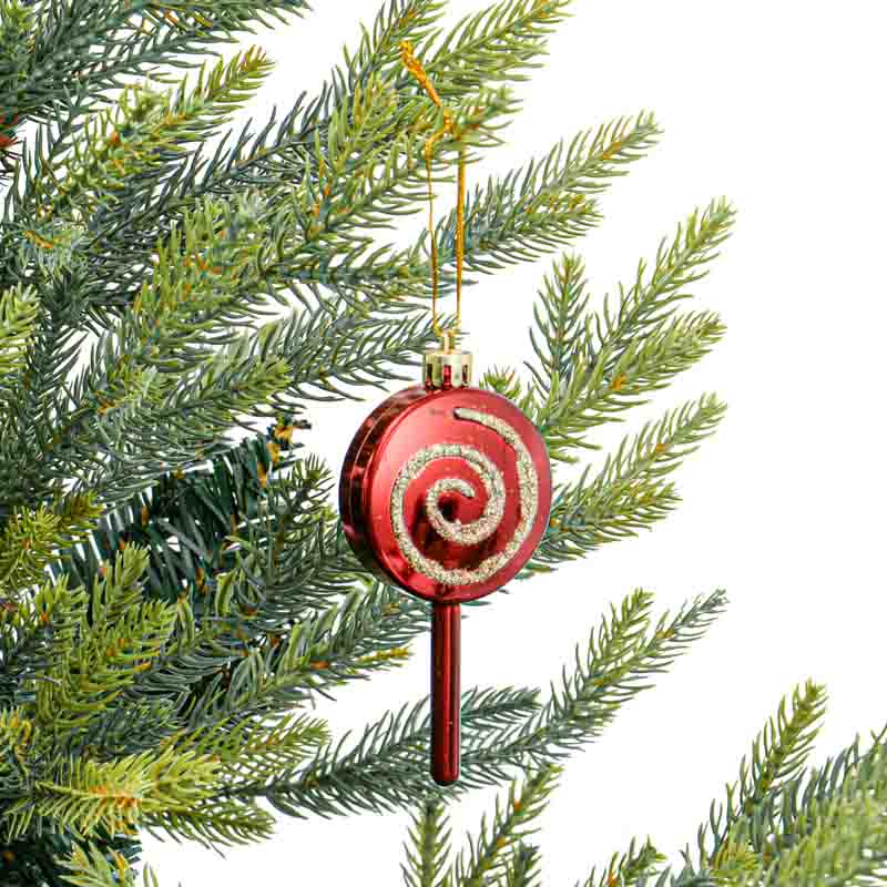 Lot de 3 décorations à suspendre colorées 