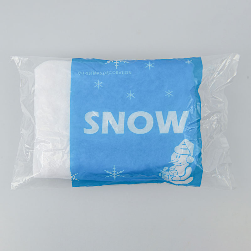 Tour de sapin neigeux 'Snowy' blanc
