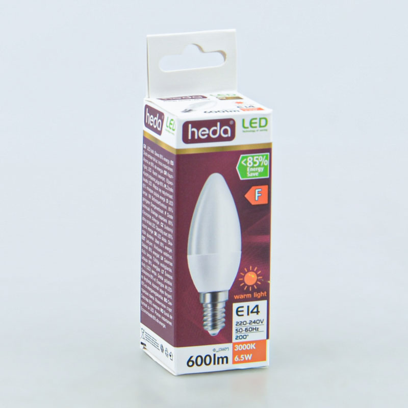 Ampoule ronde 'Heda' E14