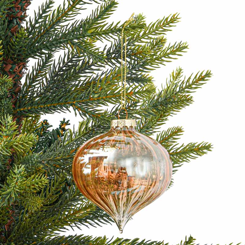Boule en verre toupie 'Secrets des Bois'