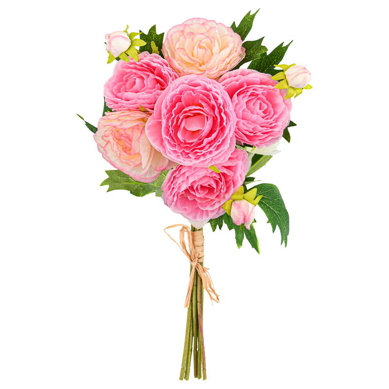 Bouquet artificiel de renoncules