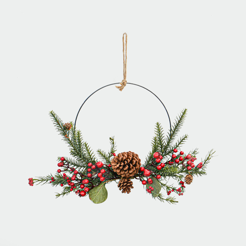 Couronne de l'avent 'Noël d'Antan'