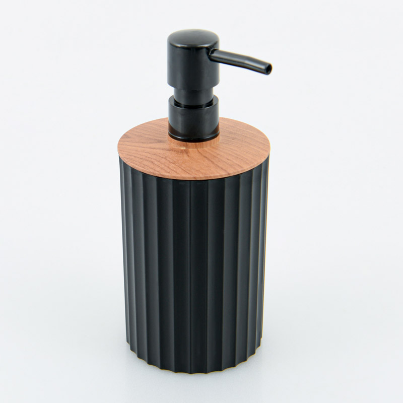 Distributeur à savon 'Delphe' noir