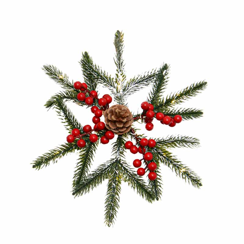 Couronne de l'avent lumineuse