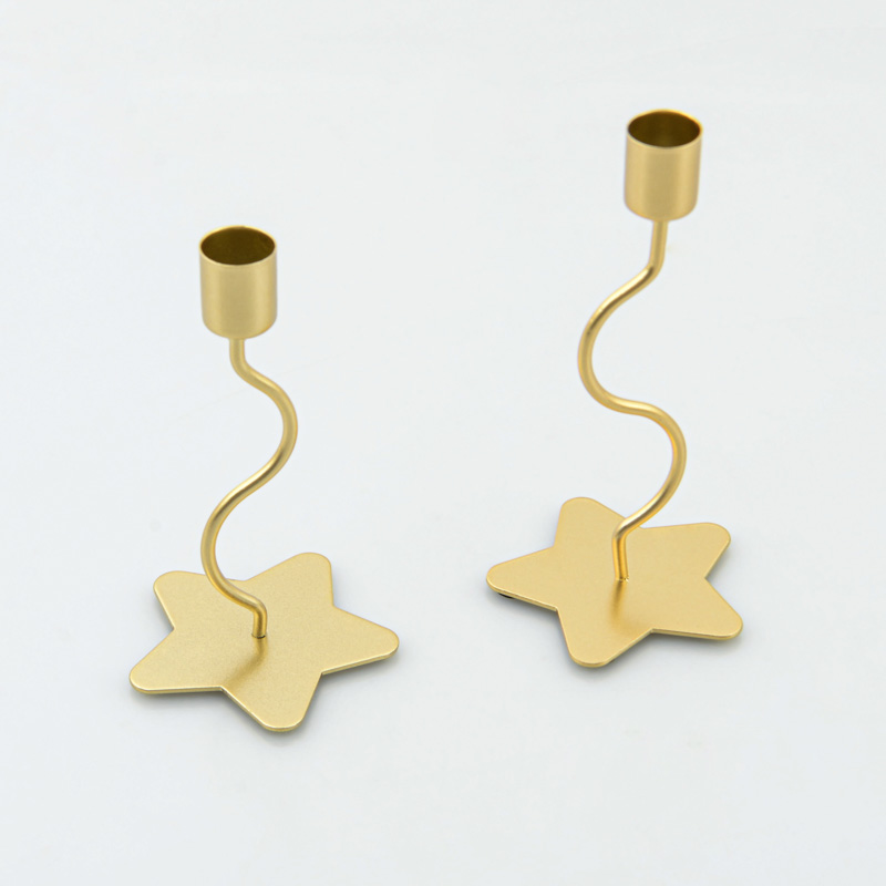 Porte-bougie base étoile