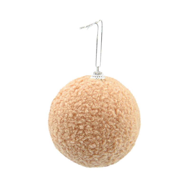 Boule bouclettes beige