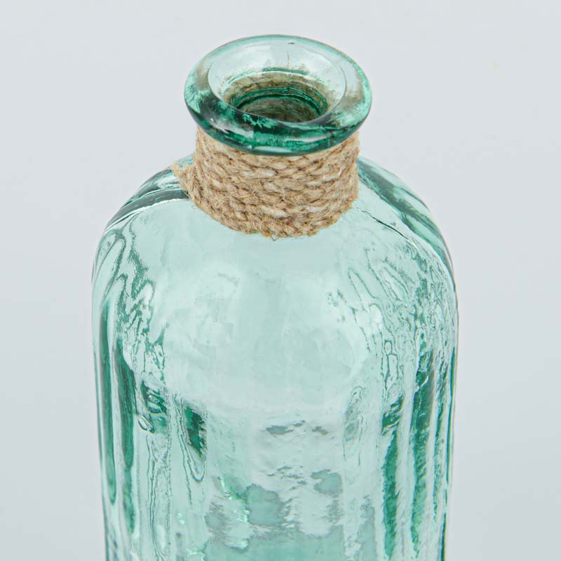 Vase 'Holanda' rainuré avec ficelle 0,7L