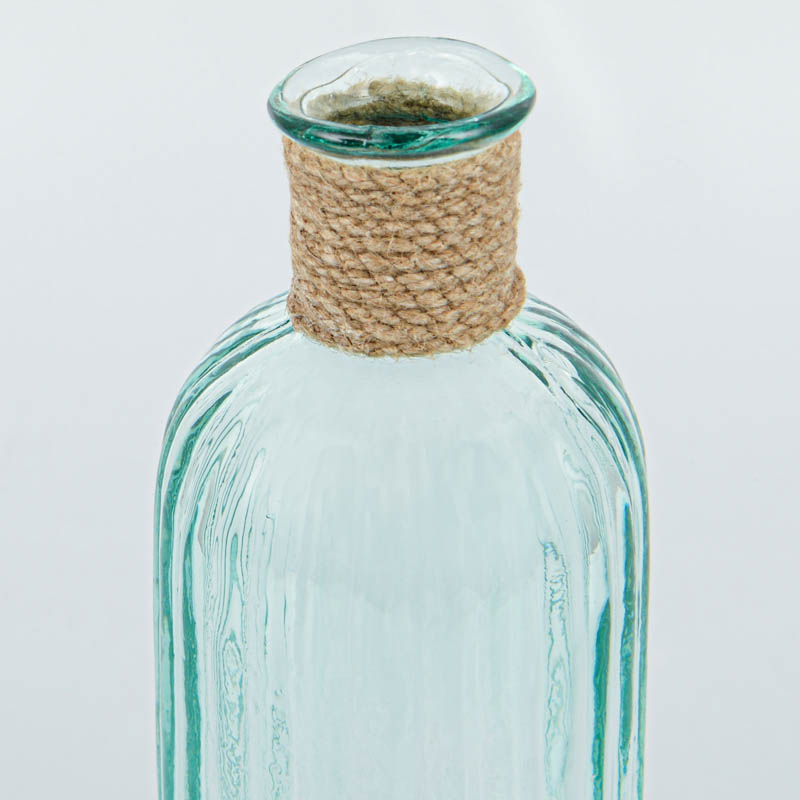 Vase 'Holanda' rainuré avec ficelle 2,5L