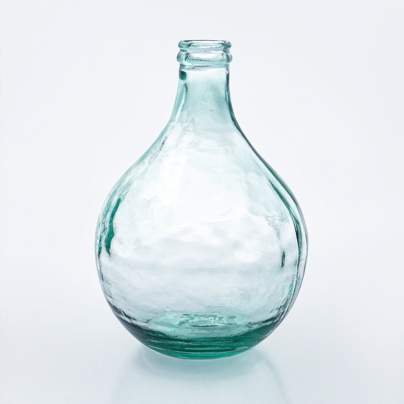 Vase 'Fiore' en verre recyclé 