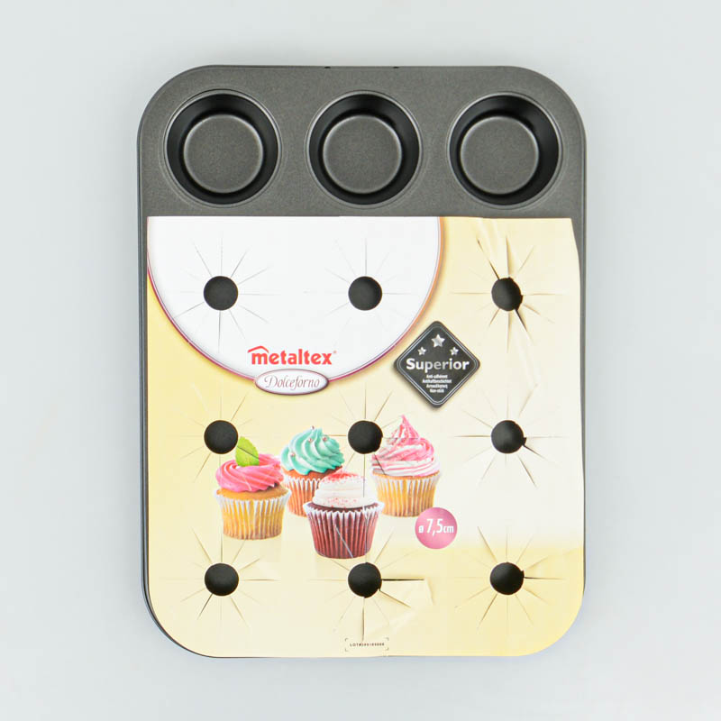Moule pour 12 muffins 