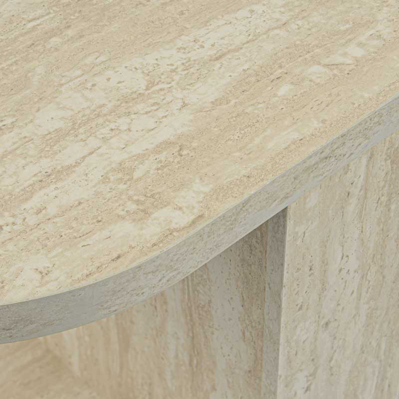 Bout de canapé 'Antares' beige 