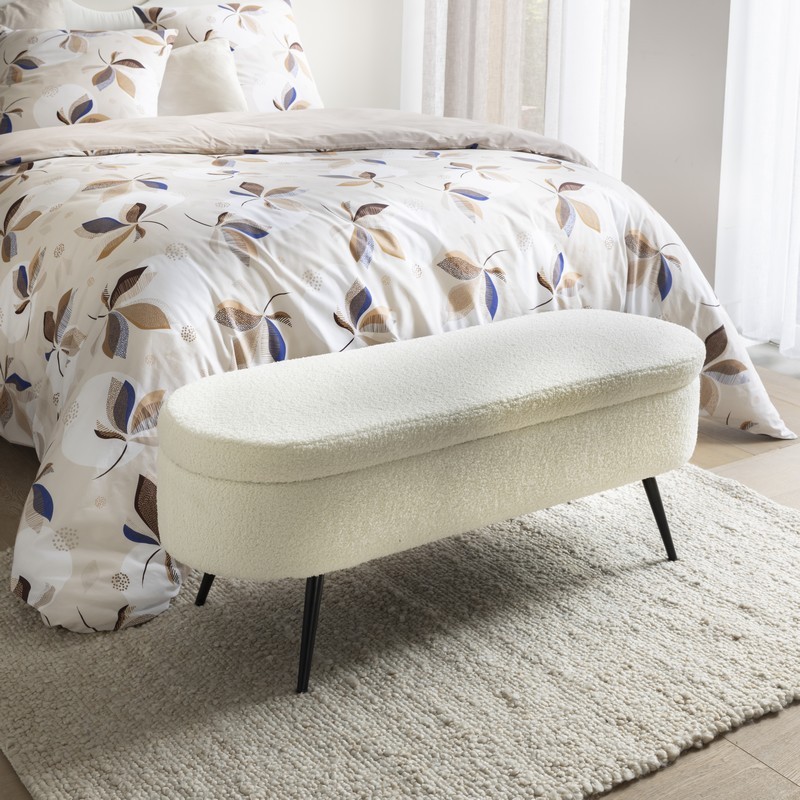 Banc coffre 'Medina' blanc