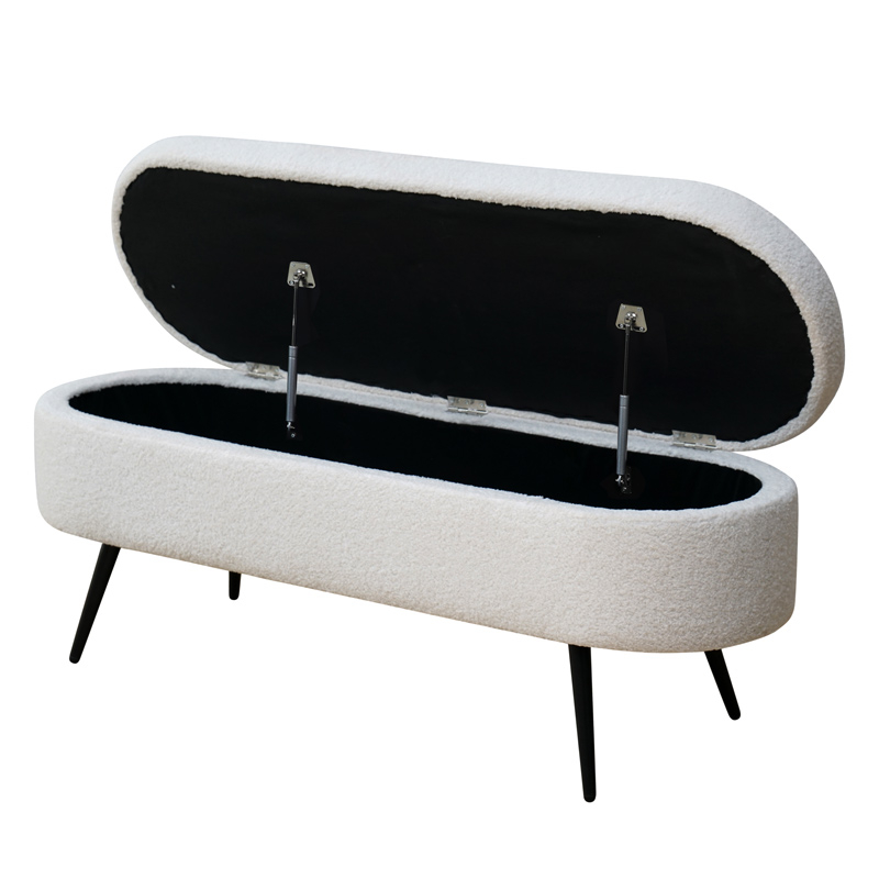 Banc coffre 'Medina' blanc