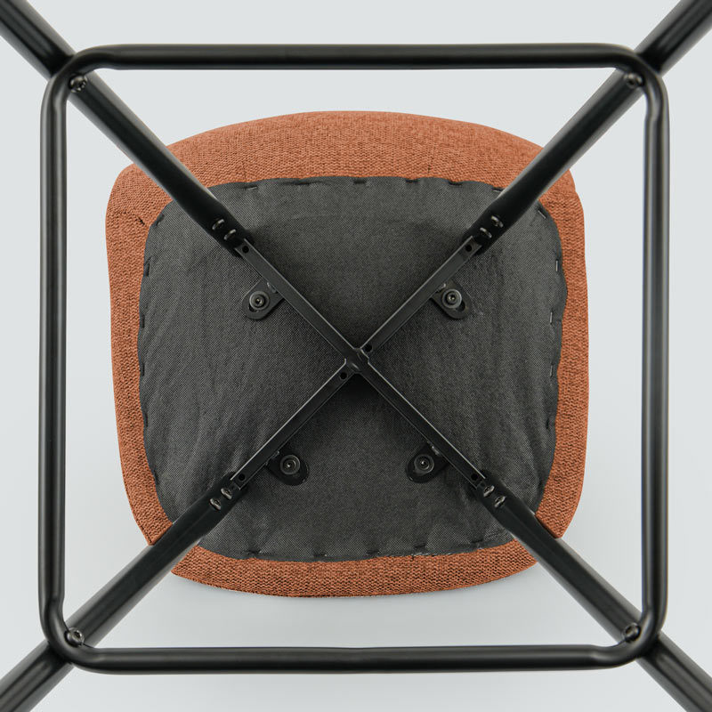 Tabouret 'Adélie' terracotta