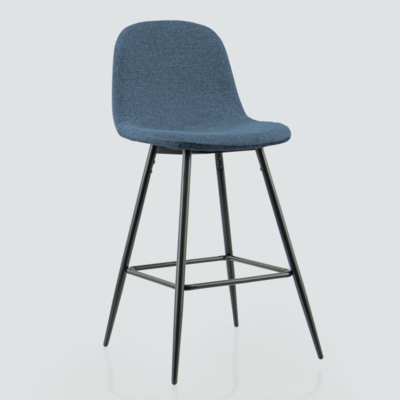 Tabouret 'Adélie' bleu