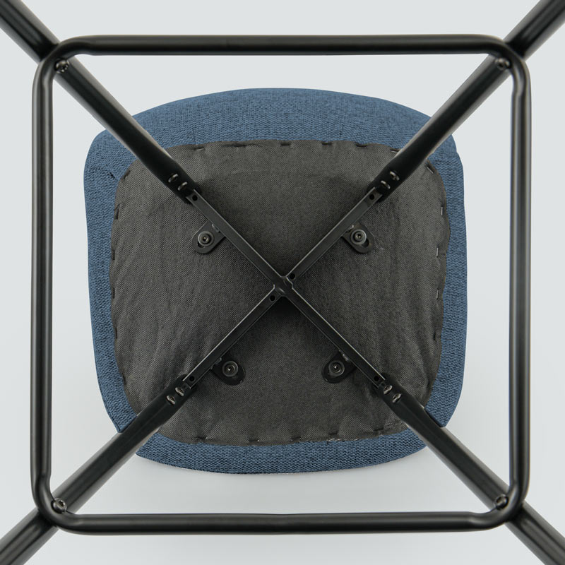 Tabouret 'Adélie' bleu