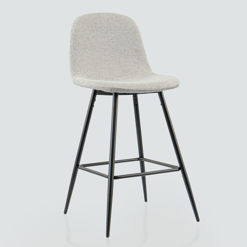 Tabouret 'Adélie' gris