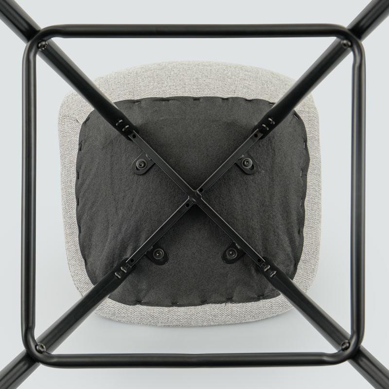 Tabouret 'Adélie' gris