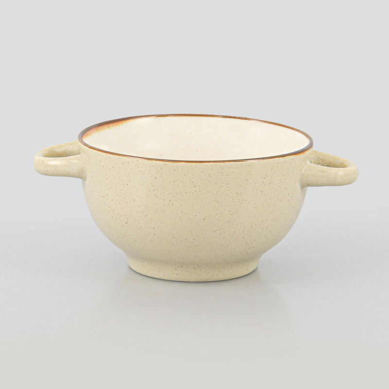 Bol 'Alcoba' avec anses en porcelaine