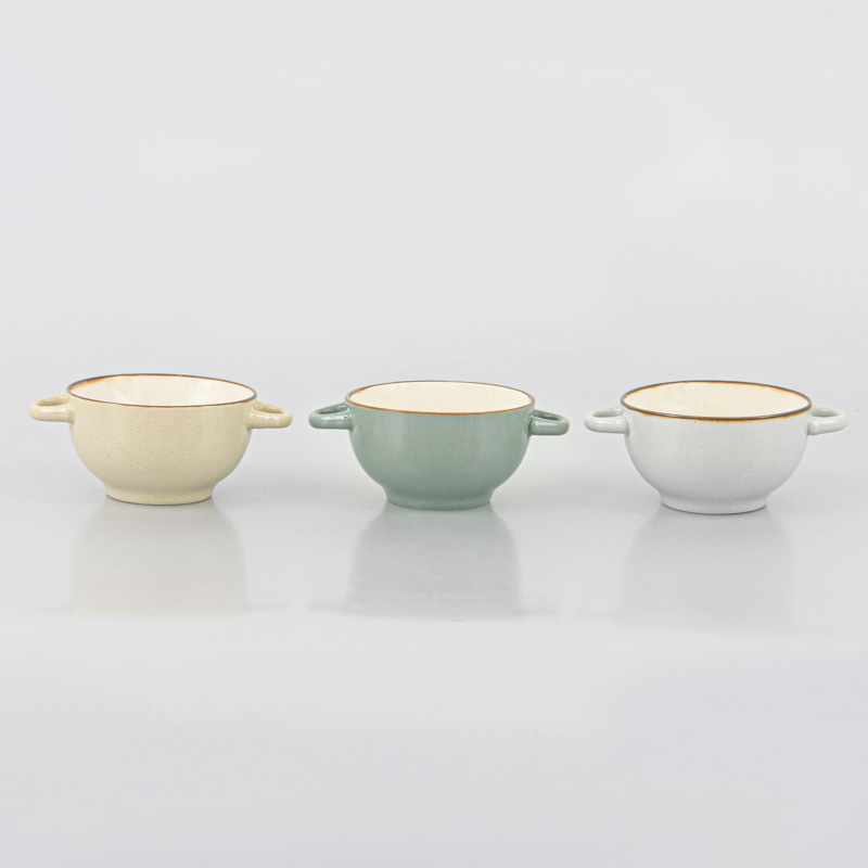 Bol 'Alcoba' avec anses en porcelaine
