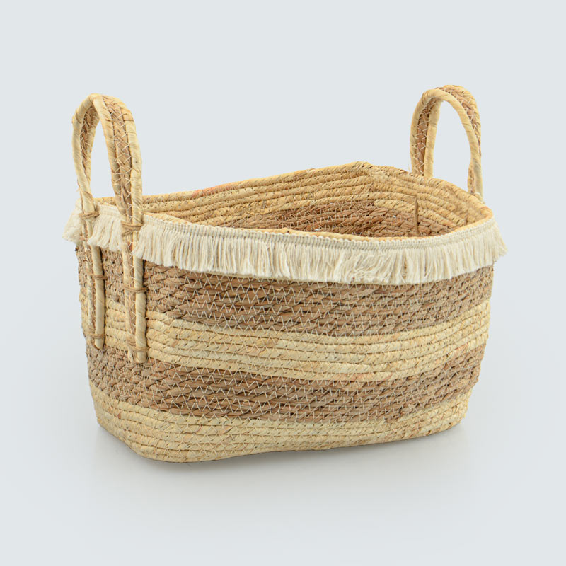 Panier de rangement bicolore 'Madang'