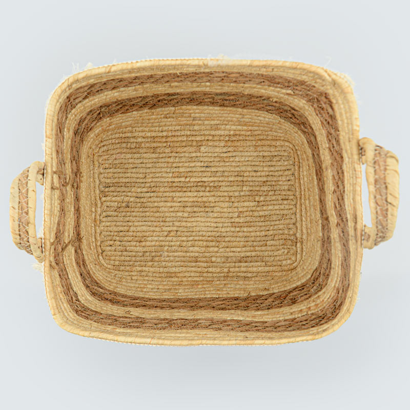 Panier de rangement bicolore 'Madang'