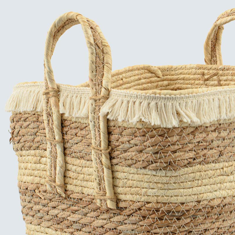 Panier de rangement bicolore 'Madang'