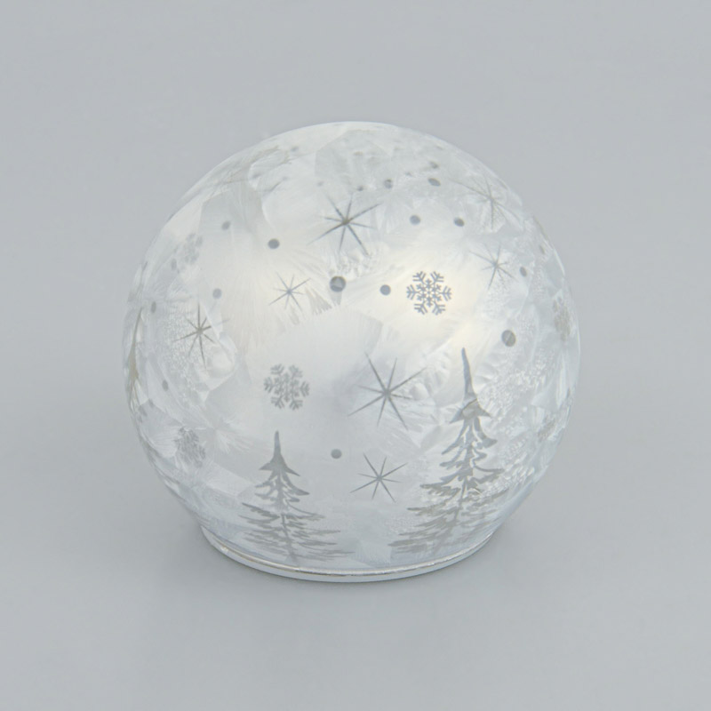 Boule lumineuse 'Jardin d'Hiver' 