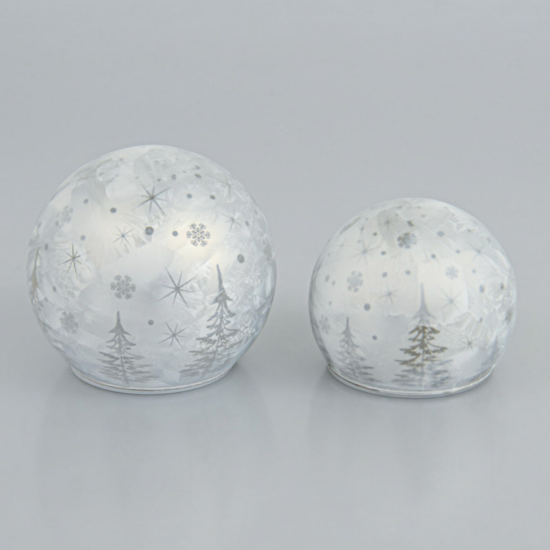 Boule lumineuse 'Jardin d'Hiver' 