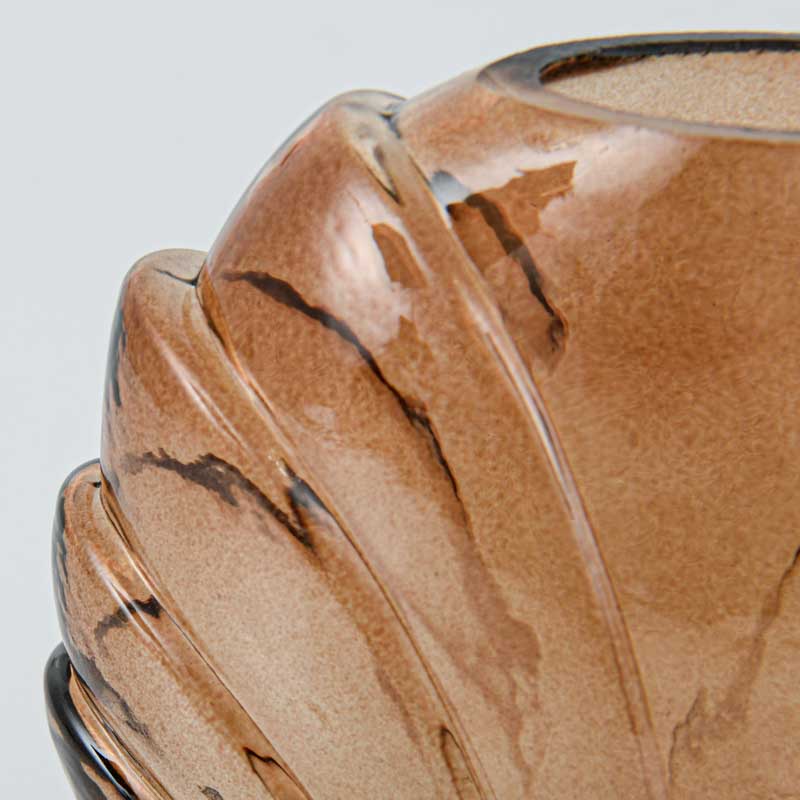 Vase 'Flower' en verre 