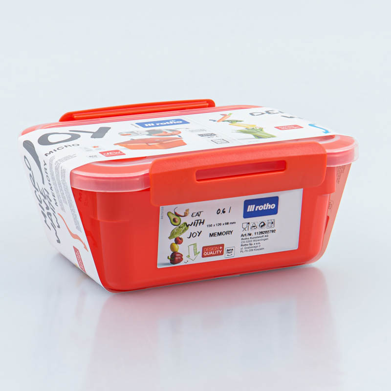 Boite 'Memory' rouge 