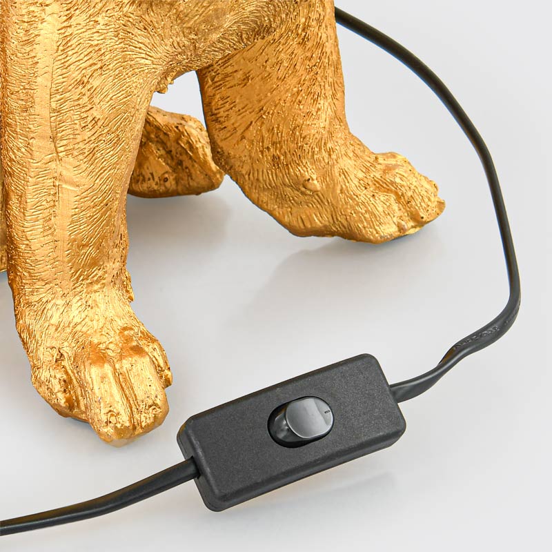Lampe à poser bulldog