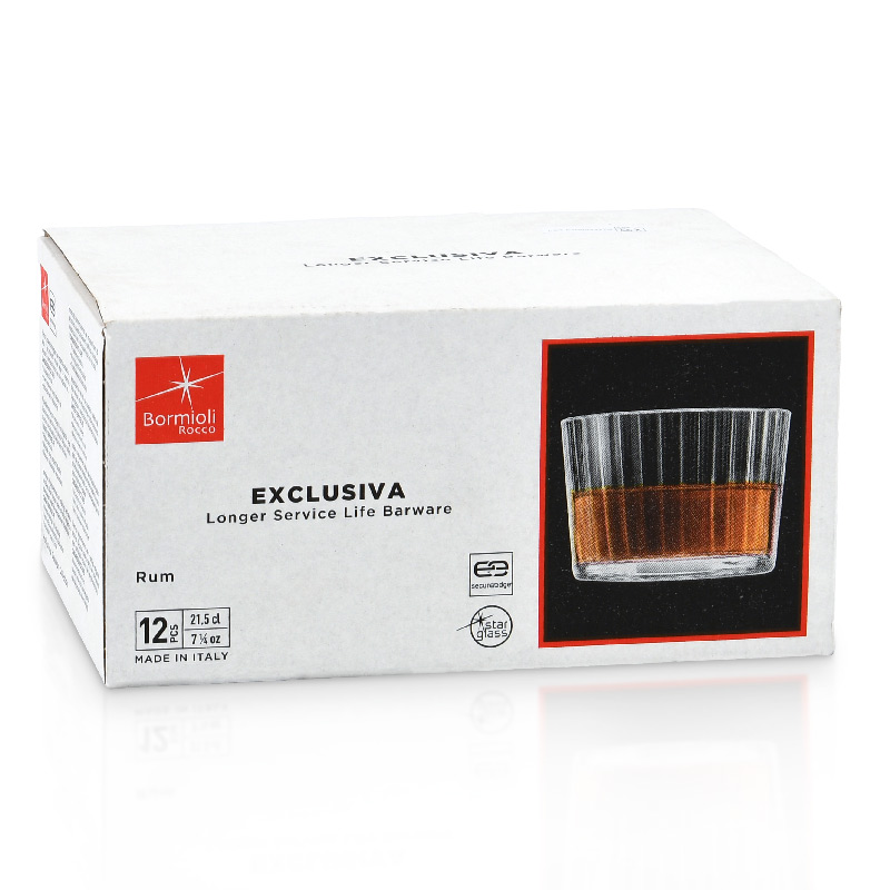 Lot de 12 verres 'Exclusiva' 21,5cl 