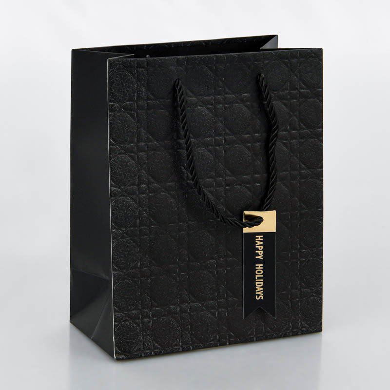 Sac cadeaux motif losange