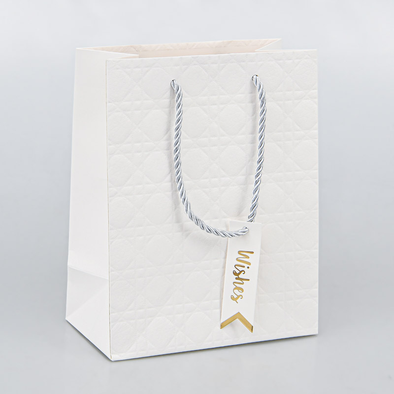 Sac cadeaux motif losange