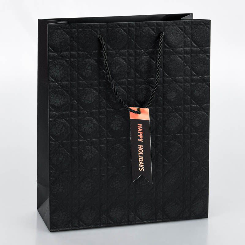 Sac cadeaux motif losange