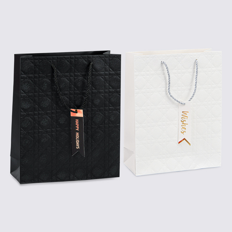 Sac cadeaux motif losange