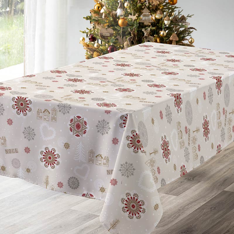 Nappe déperlante imprimée 'Riquewihr' 