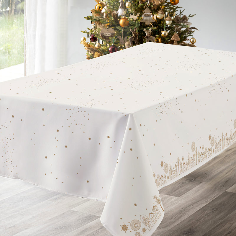 Nappe déperlante imprimée 'Riquewihr Street' 