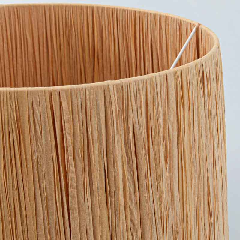 Abat-jour 'Rafia' beige